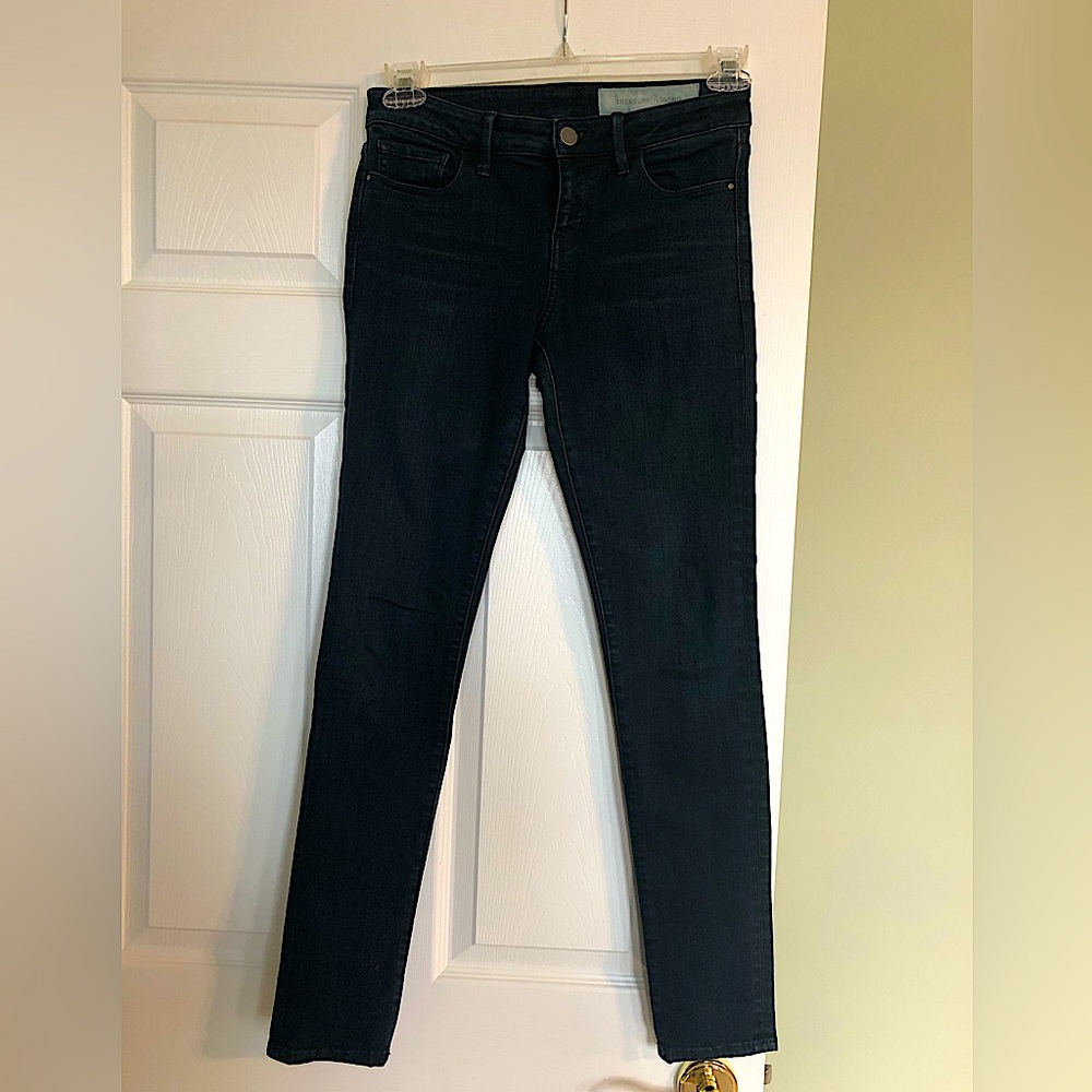 Treasure & Bond Blue jeans,, women, dark blue, size 6
